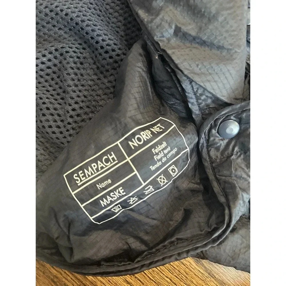 SEMPACH Mens Navy Blue Maske Parachute Ripstop Overshirt Jacket Medium B0851 - Picture 11 of 16